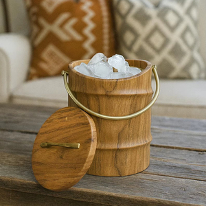 Accesorio Rústico para Enfriar Bebidas, Ideal para Bares en Casa, Decoración Rústica y Reuniones Acogedoras, Hecho a Mano en India - Product Image 1