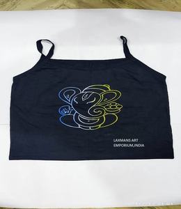 เสื้อ/เสื้อยืดลำลองผ้าฝ้ายพิมพ์ลายสำหรับผู้หญิงสไตล์แฟชั่นใหม่ระบายอากาศได้และความยาวสั้นขายส่งจากอินเดีย - Product Image 5