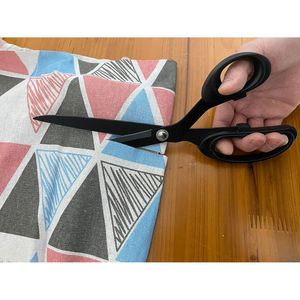 Tijeras Profesionales para Confección, Tijeras para Coser Cuero y Tela, Recubrimiento de Titanio, Hoja de Acero Inoxidable, Tijeras de Sastre para Adultos - Product Image 5