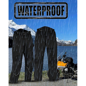 Pantalon de moto imperméable pour homme Samroz Sports, pantalon en textile de protection avec protections amovibles pour la moto - Product Image 3
