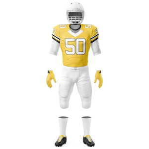 Uniformes de Fútbol Americano para Escuelas Secundarias, Proveedor de Marca Privada al por Mayor, 100% Poliéster Malla, Tallas Grandes, Ropa Deportiva de Fútbol Americano - Product Image 6