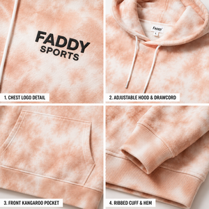 Sweat à capuche unisexe personnalisé en molleton de coton surdimensionné, style streetwear, tie-dye, pour hommes et femmes, effet délavé vintage, vente en gros 2026 - Product Image 6