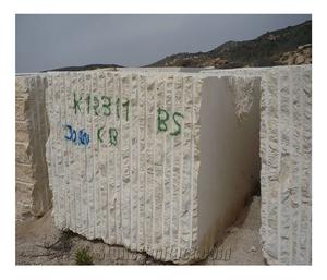 Bloque de Mármol Crema Marfil, Bloque de Piedra de Mármol Beige Natural, Material en Bruto para Corte de Losas, Uso Arquitectónico - Product Image 2