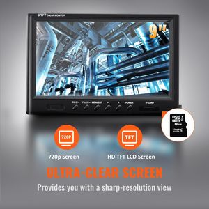 กล้องตรวจสอบท่อระบายน้ำหน้าจอ720P ขนาด9นิ้วการเฝ้าระวังระยะฟุต164และกล้อง IP ประเภทสินค้า - Product Image 3