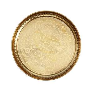 ถาดพูจาลายซิกแซกสลักลายสำหรับวัด ของขวัญงานเทศกาล - Product Image 3