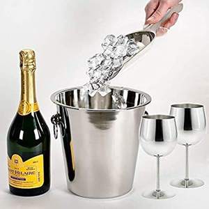 Cucharas de acero inoxidable Bold Blossom Manufacturer para hielo, multiusos, resistentes, para bar, hielo, harina, utensilios, venta al por mayor - Product Image 4