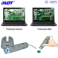 Microscope de poche USB 5MP, grossissement 1-500X, éclairage LED, écran LCD, IP53, microscope électronique portable, inspection industrielle, laboratoire