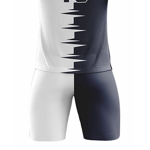 Service OEM personnalisé à faible MOQ, dernier style, uniforme de football pour hommes, qualité supérieure, ensemble d'uniformes de football personnalisés avec nom d'équipe - Product Image 4