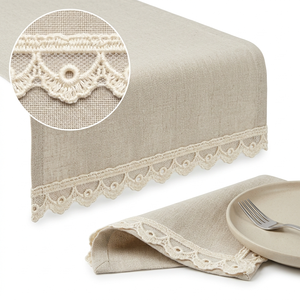 Vente en gros de dentelle guipure GPO crème de 10 mm, 20 mètres par emballage, pour robes de bébé, bordure de coussin, scrapbooking, artisanat, couture, décoration, en vrac - Product Image 3