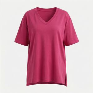 Nueva Llegada, Camisa de Oficina para Mujer, Primavera Otoño, Moda, Estampado Moderno, Vestido Informal para Dama, 240 g/m², 100% Algodón Satinado con Lentejuelas - Product Image 1