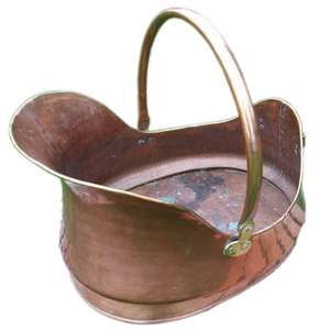 Seau à charbon en métal écologique avec poignée, argent antique, taille et logo personnalisables, style européen pour la maison et le jardin, pour les cendres de feu - Product Image 4