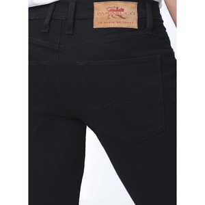 Pantalones de mezclilla elásticos ajustados de nueva moda para hombre con diseño rasgado - Product Image 1