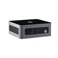 Komputer Mini AI Lokal N100 16GB RAM 512GB SSD Kotak Server AI Pribadi Portabel dengan LLM Lokal untuk Kantor Rumah & Desktop Pelajar