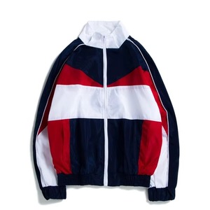 Men's Color Block <b>Fleece</b> Jacket Stand Collar Zip Up <b>Sherpa</b> Lined Warm Casual Winter Coat - Product Image 2