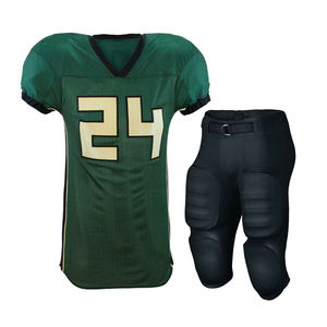 Uniforme de Fútbol Americano Sublimado Transpirable, Personalizado al por Mayor, Camiseta y Pantalones - Product Image 3