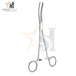 Pinzas Hemostáticas Quirúrgicas Manuales de Acero Inoxidable con Diseño de Mandíbula Curva, Mecanismo de Bloqueo Seguro, Reutilizables, Ecológicas, Certificadas por la CE - Product Image 4
