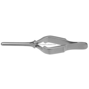 Pinces DeBakey incurvées de qualité supérieure, à mâchoire atraumatique, en acier inoxydable, instruments chirurgicaux manuels réutilisables - Product Image 2