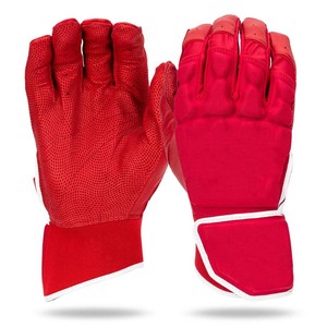 Custom Logo Leather <b>Baseball</b> Batting Gloves Anti-Slip Grip Batting Gloves Wholesale Professional <b>Baseball</b> Batting Gloves - Product Image 6