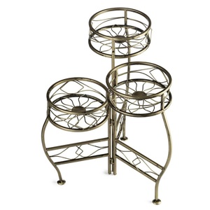 Top Trending Luxury Modern Customized Color Size Shape Metal Iron Indoor Outdoor Home Garden Flower Planter <b>Pot</b> <b>Stand</b> - Product Image 4