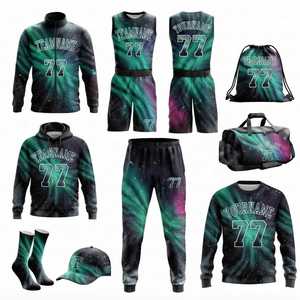 Conjunto de Jersey y Pantalones Cortos Transpirables y Ligeros de Diseño Innovador, Uniforme de Baloncesto de Alta Calidad para Jugadores de Equipo - Product Image 3