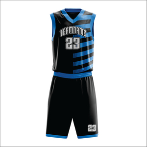 ชุดบาสเก็ตบอลแบบยูนิเซ็กซ์ เสื้อและกางเกงขาสั้นสั่งทำพิเศษ ชุดกีฬา โพลีเอสเตอร์ 100% สำหรับผู้ใหญ่ พิมพ์ชื่อทีม ชื่อผู้เล่นด้านหน้า แห้งเร็ว - Product Image 1