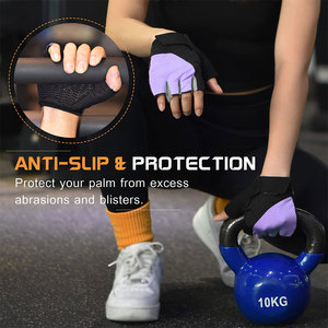 Gants de fitness pour femmes au design féminin élégant, motifs modernes, légers, écologiques, à prix bas - Product Image 4