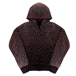 Sudadera con Capucha de Invierno para Hombre, con Pedrería, Impresión Digital, Forro Polar Transpirable, 100% Poliéster, Ligera, Nueva Llegada, Gran Venta - Product Image 3