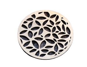 Sous-verre en MDF UNIQUE TRADITION moderne-Friendly 3.75 Sublimation Hardboard Mdf Squarestone CustomCoaster With Cork Back Coaster - Product Image 1