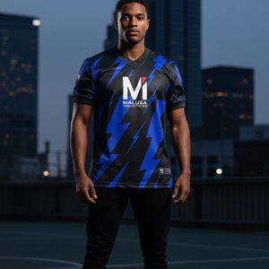 Ensemble de maillot et pantalon de football américain personnalisé par sublimation pour hommes, qualité professionnelle, idéal pour l'entraînement - Product Image 6