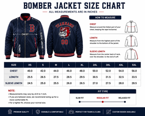 Chaqueta Bomber Personalizada de Estilo Urbano con Logotipo Bordado en la Parte Delantera y Trasera, Acabado Satinado, Ligera, para Clubes Deportivos, Catálogo de Exportación - Product Image 6