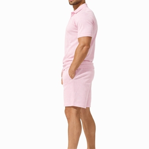 Ensemble polo et short pour homme, tenue décontractée d'été, qualité supérieure, tissu doux, coupe confortable, style été, polos et shorts - Product Image 3
