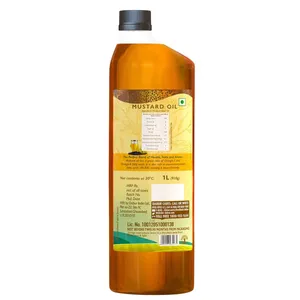 Aceite de Mostaza Silvestre Dabur, Prensado en Frío, Grado Alimenticio, Extracto Herbal en Botella - Product Image 2
