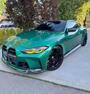 BMW M4 Competition 2022, boîte automatique, intérieur cuir foncé, sièges en cuir, taille des pneus R17, conduite à gauche, état d'occasion, essence - Product Image 1