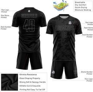 Uniforme de Fútbol sin Mangas de Último Diseño, 100% Poliéster, Nuevo Estilo, Personalizable con Logotipo Profesional para Adultos, Calidad Premium, Color Personalizado - Product Image 4