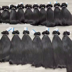 Cabello Natural Humano Vietnamita 100% Liso en Trama, la Mejor Calidad, Gran Stock, Se Puede Decolorar a Rubio, Doble Trama - Product Image 5