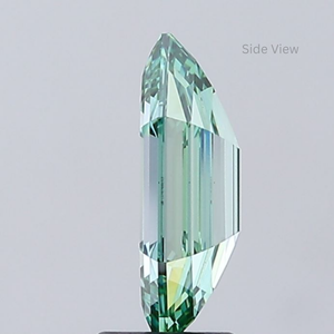 Diamant de laboratoire taille hexagonale 1/2/3 carat certifié IGI, vert vif fantaisie, diamant non monté, personnalisé, SHREERAJ - Product Image 2