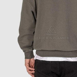 เสื้อสเวตเชิ้ตผู้ชายผ้าฟลีซเนื้อหนา ระบายอากาศได้ดี ไซส์ใหญ่ น้ำหนักเบา แขนยาว สำหรับฤดูหนาว - Product Image 6