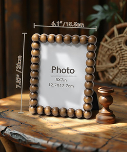 Eco-Friendly MDF Wooden Photo Frame 5-10 Inch A4 Size Classic Modern Design Tabletop Children High Quality Picture Frames - Product Image 2