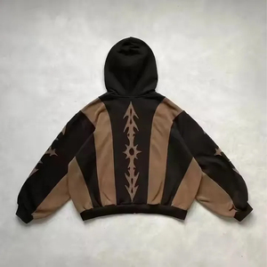 Sudaderas con Capucha Extra Grandes con Logotipo Personalizado, Impresión en Pantalla, MOQ Bajo, Envío Rápido, Proveedor de Ropa Urbana, Proveedor de Sudaderas con Diseño Propio - Product Image 4