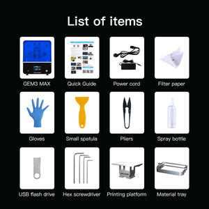 <span class=keywords><strong>Impresora</strong></span> <span class=keywords><strong>de</strong></span> resina <span class=keywords><strong>3D</strong></span> para joyería NOVA3D, <span class=keywords><strong>impresora</strong></span> <span class=keywords><strong>de</strong></span> joyería <span class=keywords><strong>de</strong></span> alta calidad <span class=keywords><strong>de</strong></span> 10 pulgadas, para DIY Ideal, anillo, pulsera, pendiente, modelo <span class=keywords><strong>de</strong></span> creación - Product Image 6