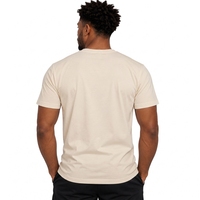 T-shirt pour homme, col rond, manches courtes, coton, impression personnalisée, commande en gros, fabricant OEM, fournisseur en gros