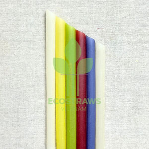 Ecostraws écologique du fabricant vietnamien bon prix accessoires de verres échantillon gratuit boîte en carton de riz à boire en paille - Product Image 1
