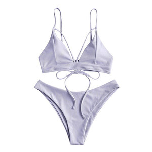 Trajes de Baño para Mujer, Fabricantes de Trajes de Baño, Bikini Personalizado de Secado Rápido y Transpirable, Conjunto de Bikini de 2 Piezas - Product Image 1