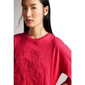 เสื้อยืดคอตตอนเข้ารูปสำหรับผู้หญิง2025ระบายอากาศผลิตจากปากีสถาน - Product Image 2