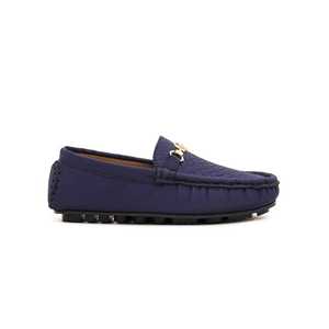 Mocassin Formel Bleu Marine pour Garçons KD0762 Pantalons pour Homme Grande Taille - Product Image 3