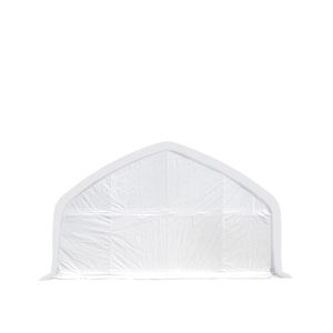 TMG ST2031V 20FT X 30FT Prefab Garage Storage Shelter Heavy Duty 17 oz <b>PVC</b> Cover Drive Door Straight Wall Peak <b>Ceiling</b> - Product Image 6