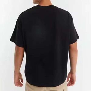 Camiseta de Algodón Casual para Hombre, Corte Clásico Regular, Logotipo Frontal, Transpirable, Secado Rápido, Detalle Acanalado, Personalizable - Product Image 3