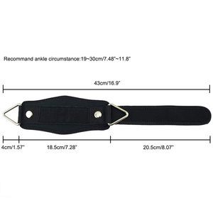 Correa de Tobillo de Neopreno de 43 cm, Ajustable y Duradera, Soporte para Entrenamiento de Boxeo, Uso en Todas las Estaciones - Product Image 1
