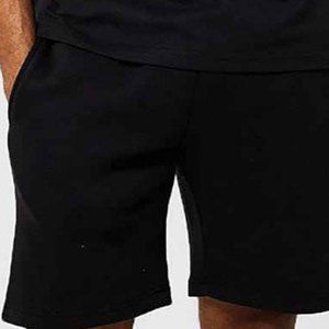 BRUIT INDUSTRIES Ensemble de shorts d'été pour hommes, fabriqué en usine, personnalisé, tricoté uni, style urbain, respirant, séchage rapide - Product Image 6
