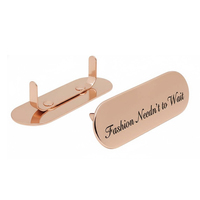 Étiquettes promotionnelles personnalisées en métal 3D débossé, lavables, pour vêtements, sacs et chaussures – Accessoires de marque à prix abordable